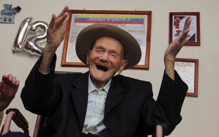 Homem mais velho do mundo, da Venezuela, morre aos 114 anos