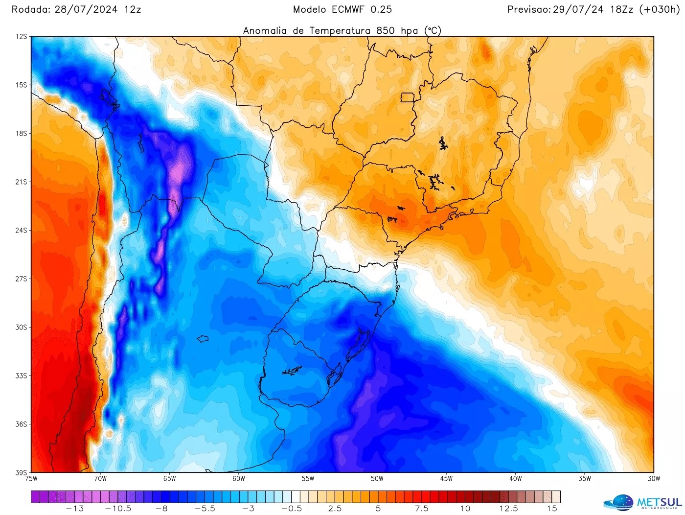 Semana no Rio Grande do Sul terá clima variado com chuva, sol e oscilações de temperatura