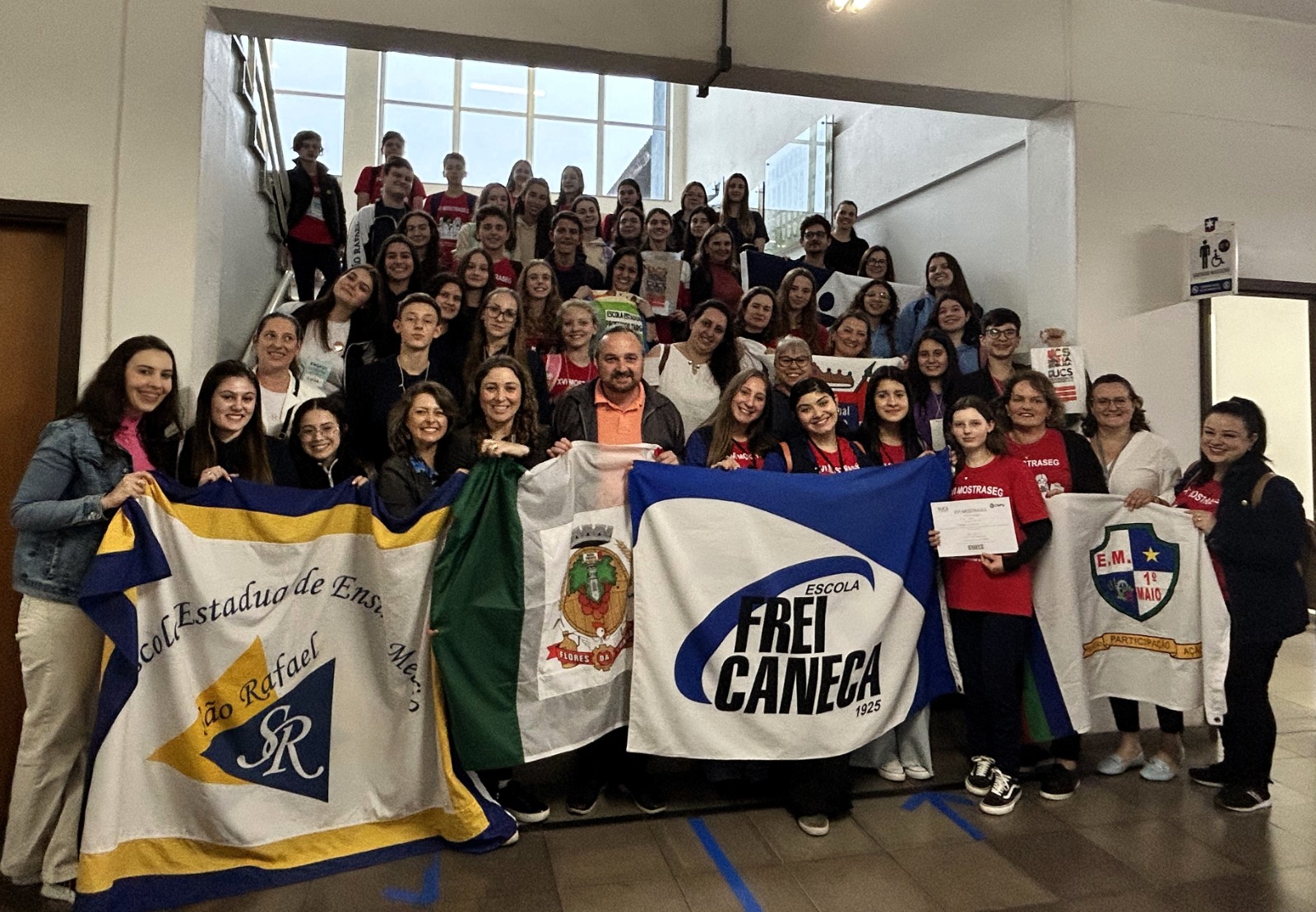 Estudantes de Flores da Cunha são premiados na XVI MOSTRASE