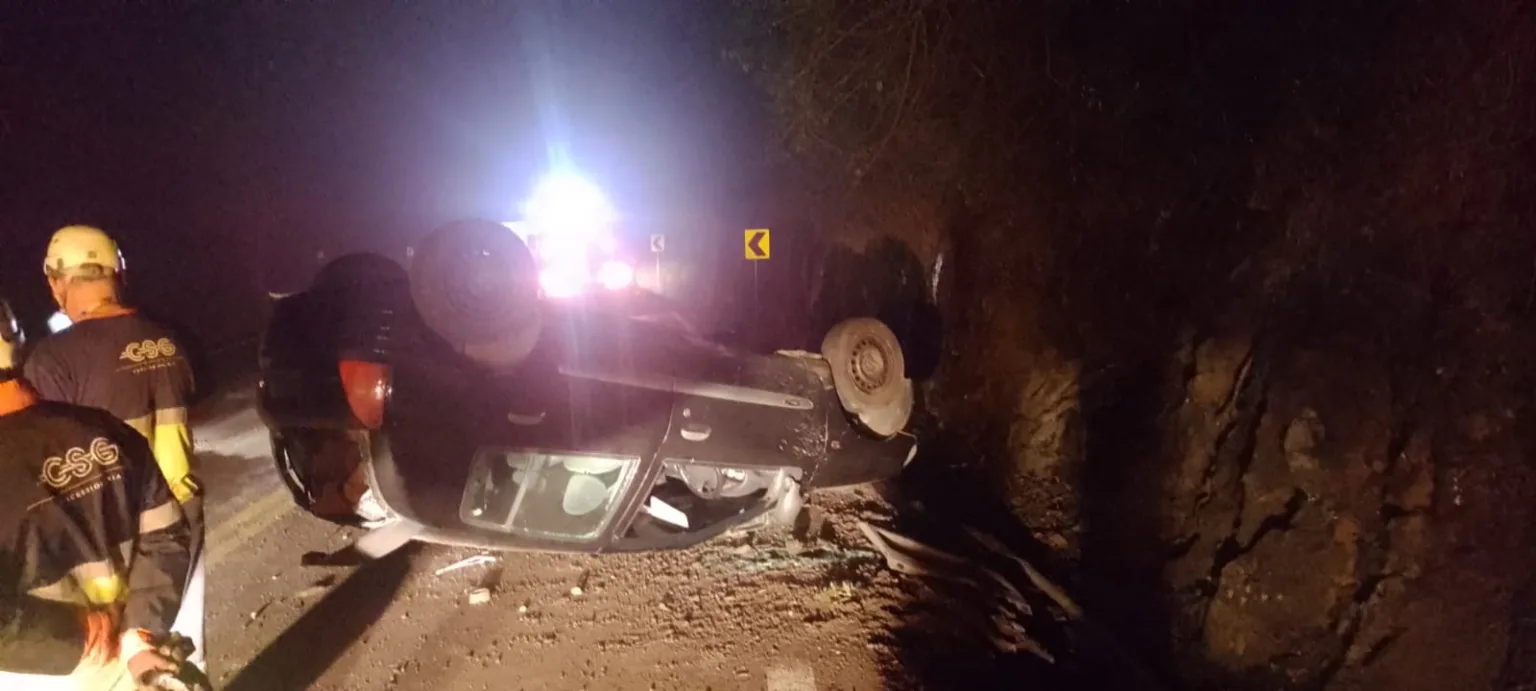 Capotamento na ERS-122 em Antônio Prado resulta em morte