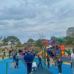 Praça inclusiva é inaugurada no bairro São José, em Flores da Cunha
