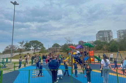 Praça inclusiva é inaugurada no bairro São José, em Flores da Cunha