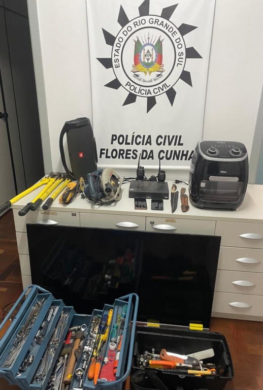 Polícia Civil realiza operação contra furtos em Flores da Cunha
