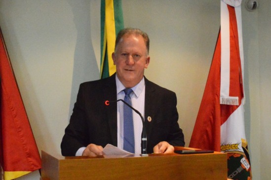 Câmara de Flores da Cunha comunica falecimento do vice-presidente Horácio Rech