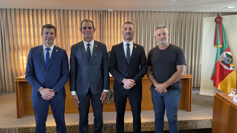 Foto: Júnior Port de Oliveira/Câmara de Vereadores de Flores da Cunha Foto: Júnior Port de Oliveira/Câmara de Vereadores de Flores da Cunha